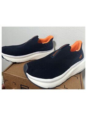 Jackshibo Mens Size 10.5 Breathable Fabric SlipOn Hands Free Comfort Shoes Ortho